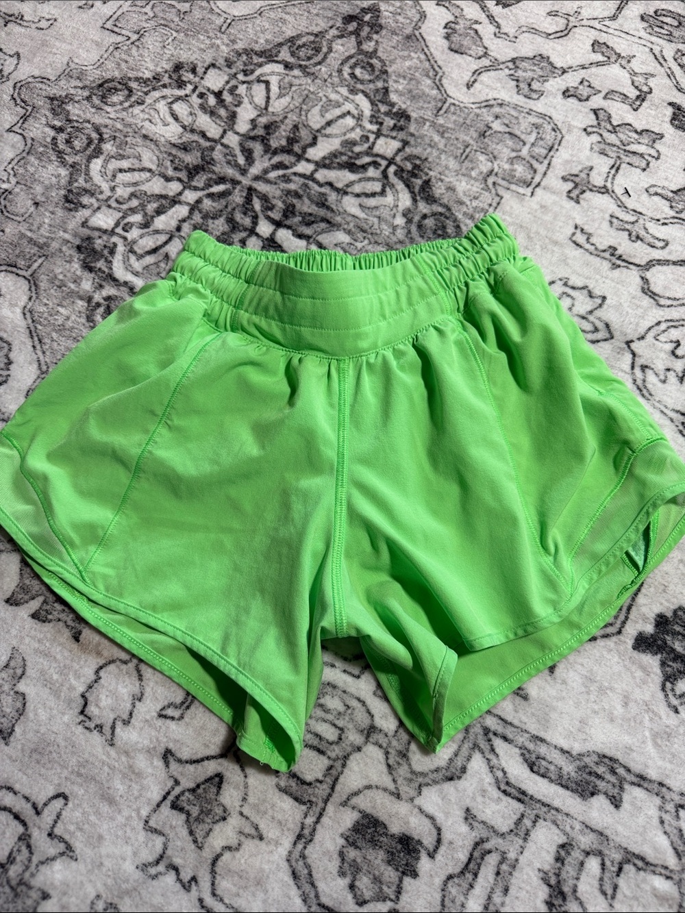 Women’s lululemon hotty hot shorts Green Athletic Shorts